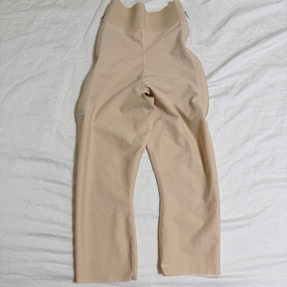 Marena Comfortwear Womens Post-Surgical Compression Girdle Shorts Beige -Medium